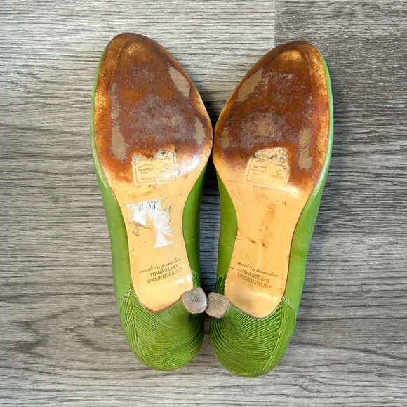 Ted Baker Green Leather Pumps | 7 - Picture 7 of 9
